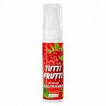 Съедобный интимный гель TUTTI-FRUTTI со вкусом земляники, 30 г