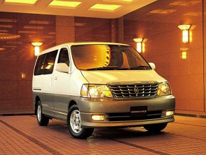 Ковры салонные 1 ряд Toyota Grand Hiace (1999 - 2002) правый руль