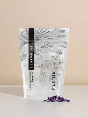 Fabrik cosmetology Соль д/ванны HERBAL SALT Василёк 250г пакет /20/ 6517