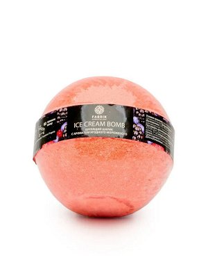 Fabrik cosmetology Шарик бурлящий д/ванны Bath Bomb Клубника 60г коробка /8/ 5640