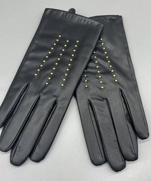 Кожаные женские перчатки Zara