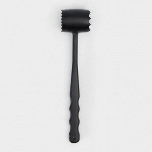 Молоток для мяса Magistro Alum black, 150 грамм, 20,5 см, цвет чёрный