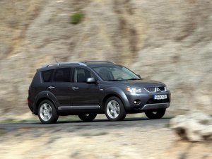 Ковры салонные 3D Mitsubishi Outlander (10.2005 - 09.2012) правый руль