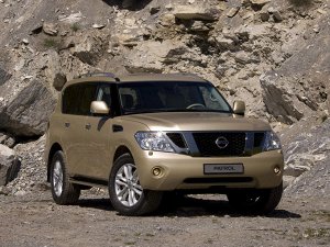 Ковры салонные 3D 1 и 2 ряд Nissan Patrol (02.2010 - 2017)