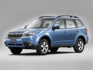 Ковры салонные 3D Subaru Forester под АКПП (2007-2012) правый руль