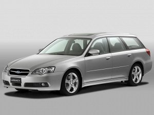 Ковры салонные 3D Subaru Legacy/B4/Outback под АКПП (дорестайл до 2007) (06.2003 - 04.2009)