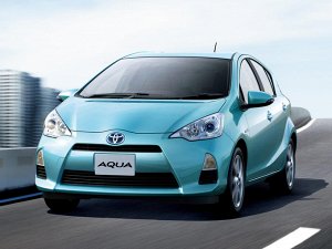 Ковры салонные 3D Toyota Aqua (2011 - н.в.)