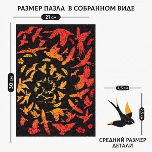 Пазл фигурный «Свободный полёт»