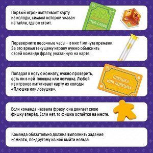 Настольная игра на объяснение слов «PARTY QUEST. Лепи, называй ассоциации, говори», 14+