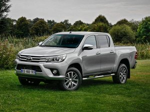 Ковры салонные 3D Toyota Hilux Pick Up (2015 -- )