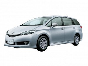 Ковры салонные 3D Toyota Wish 1+2 ряд 4WD (04.2009 - 10.2017)