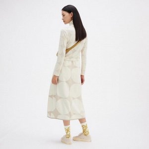 Флисовая юбка, светло серый Uniqlo Marimekko