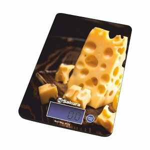 Весы кухонные электронные 8кг SA-6075C сыр
