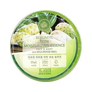 Эссенция-гель, для лица и тела увлажняющая с экстрактом нони/Noni Moisturizing Essence Beaumyr, Juno, 300 г