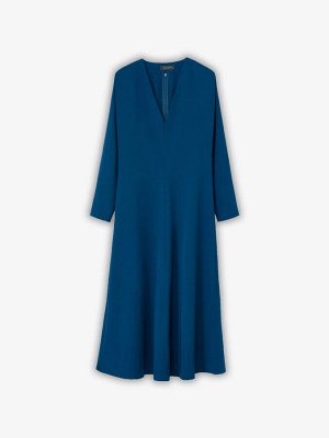 Платье а-силуэта  цвет: Темно-синий PL1482/audrey