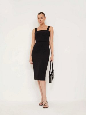 EMKA Платье приталенного кроя  цвет: Черный PL1390/decant