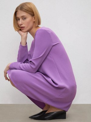 Платье а-силуэта  цвет: Фиолетовый PL1504/iris