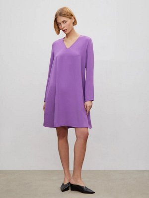 Платье а-силуэта  цвет: Фиолетовый PL1504/iris