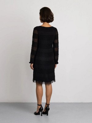 Платье а-силуэта  цвет: Черный PL1301/akara