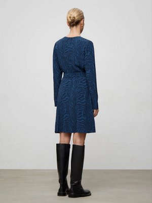 Платье приталенного кроя  цвет: Темно-синий PL1430/aglae