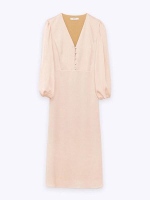 Платье приталенного кроя  цвет: Розовый PL1283/helena |