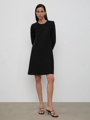Платье приталенного кроя  цвет: Черный PL1501/moonless
