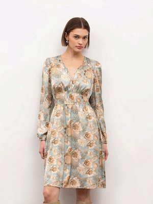 Платье а-силуэта  цвет: Мультиколор PL1267/logria