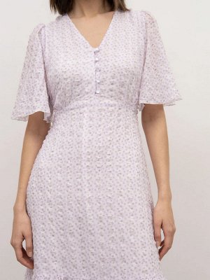 EMKA Платье в горох  цвет: Белый PL1129/lola