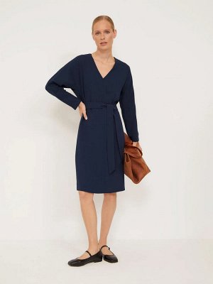 EMKA Платье приталенного кроя  цвет: Темно-синий PL1451/dundee