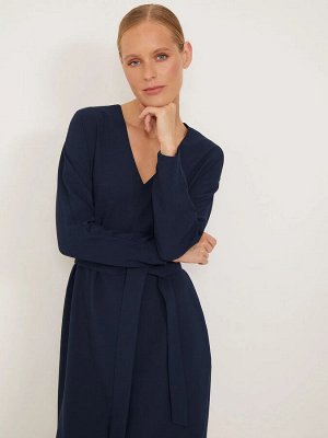 EMKA Платье приталенного кроя  цвет: Темно-синий PL1451/dundee