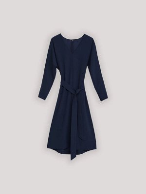 Платье приталенного кроя  цвет: Темно-синий PL1451/dundee