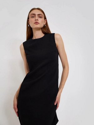 Платье приталенного кроя  цвет: Черный PL1452/decant