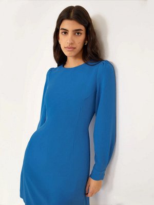 Платье приталенного кроя  цвет: Синий PL1424/ranch