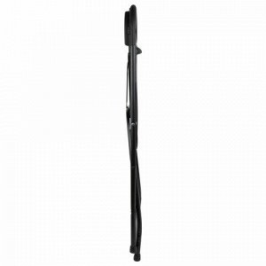 Стул складной BRABIX "Golf CF-002", черный каркас, пластик черный, 531563