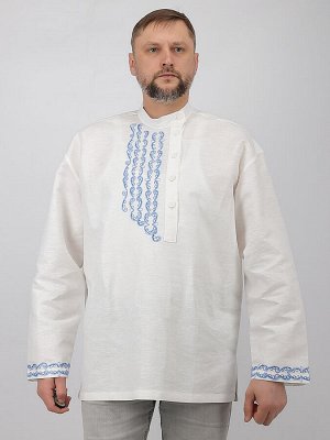Белая косоворотка с вышивкой | русская рубаха | Волга 39-8-44
