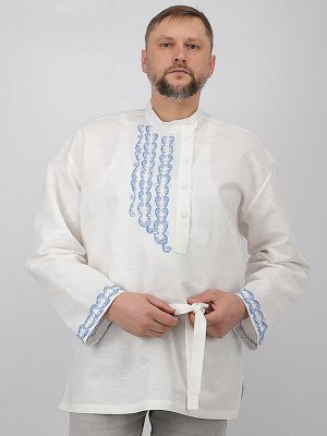 Белая косоворотка с вышивкой | русская рубаха | Волга 39-8-44