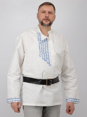 Белая косоворотка с вышивкой | русская рубаха | Волга 39-8-44