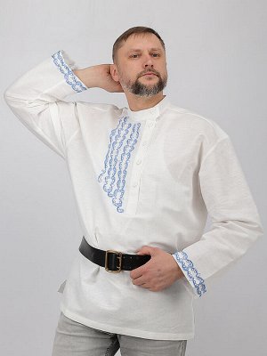 Белая косоворотка с вышивкой | русская рубаха | Волга 39-8-44