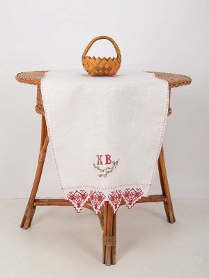 Пасхальное полотенце | рушник пасхальный верба | пасхальный рушник из льна с вышивкой