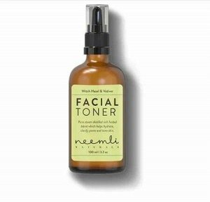 Neemli Naturals Witch Hazel & Vetiver Pore Refining Facial Toner Очищающий поры тонер для лица с гидралатами гамамелиса и ветивера 100мл