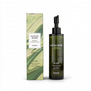 Слабокислотное гидрофильное масло с матчей Heimish Matcha Biome Perfect Cleansing Oil