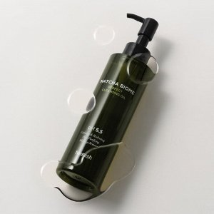 Слабокислотное гидрофильное масло с матчей Heimish Matcha Biome Perfect Cleansing Oil