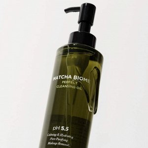 Слабокислотное гидрофильное масло с матчей Heimish Matcha Biome Perfect Cleansing Oil