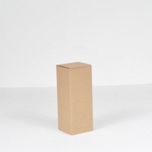 Коробка (10 шт) картонная 65*65*170мм, самосборная, бурая