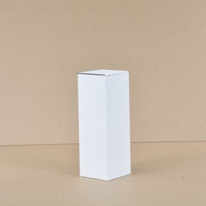 Коробка (10 шт) картонная 65*65*190мм, самосборная, белая