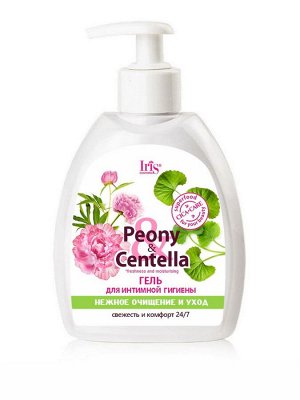 Ирис PEONY & CENTELLA Гель для интимной гигиены нежное очищение и уход  300мл