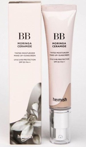 Heimish BB крем для лица с керамидами (Fair Beige, Светлый бежевый) BB Cream Moringa Ceramide SPF30 Pa++, 30 гр