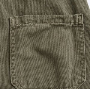 Женские широкие джинсы с высокой посадкой, оливковый