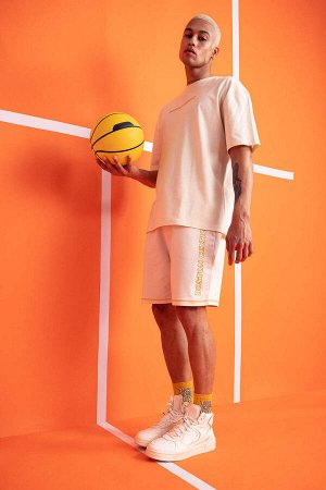 DeFactoFit NBA Boston Celtics - хлопковые шорты стандартного кроя с короткими штанинами