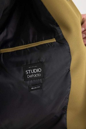 DEFACTO Куртка-поло с воротником-поло Relax Fit Пальто